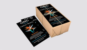 OMG Outdoor Showers DL Flyer designed by Kimberley Web Design