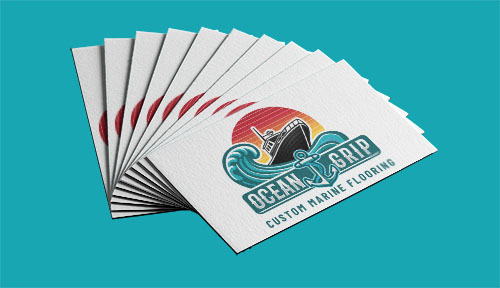 Ocean Grip Flooring Logo designed by Kimberley Web Design