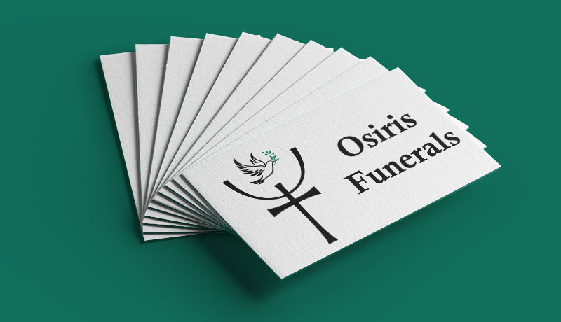 Osiris Funerals Logo-portfolio Osiris Funerals Logo designed by Kimberley Web Design